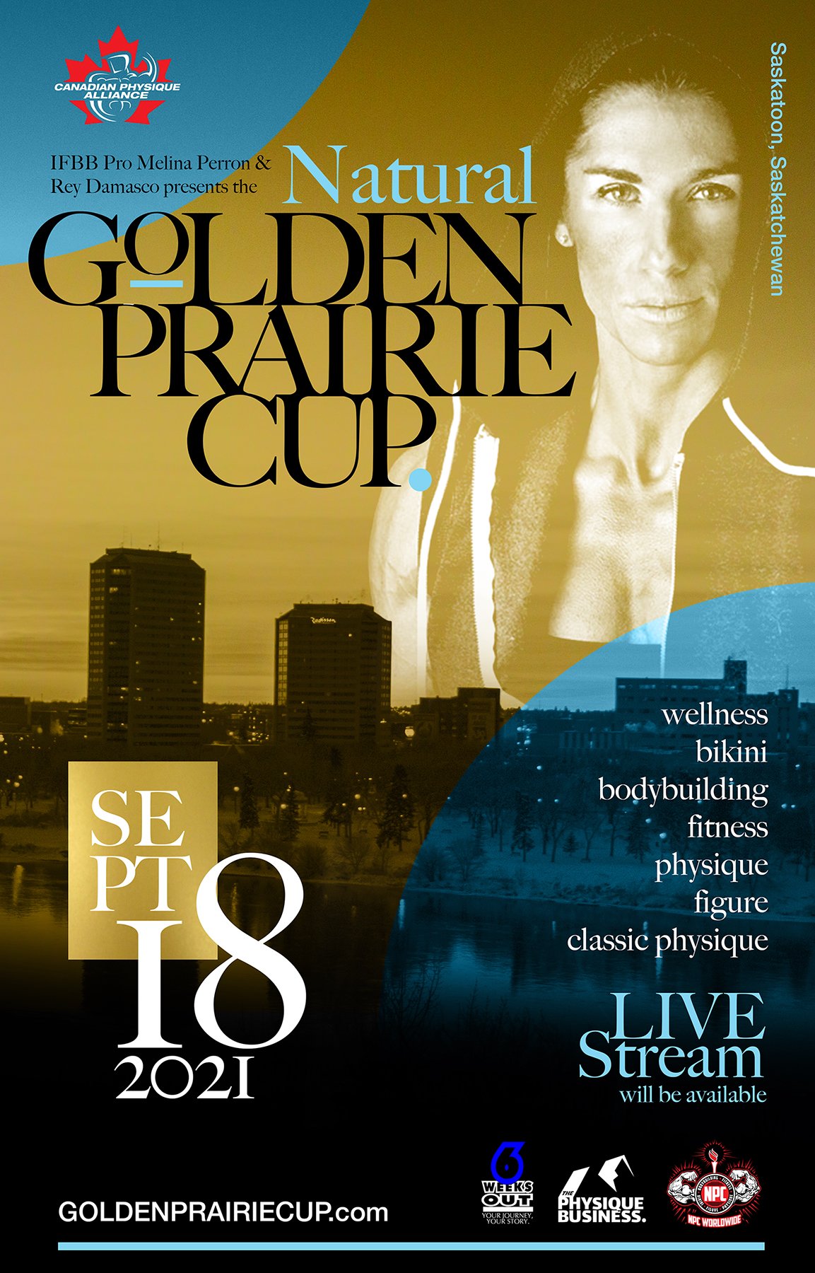 Golden Prairie Cup Poster | Canadian Physique Alliance | NPC Worldwide Golden Prairie Cup Poster | Canadian Physique Alliance | NPC Worldwide